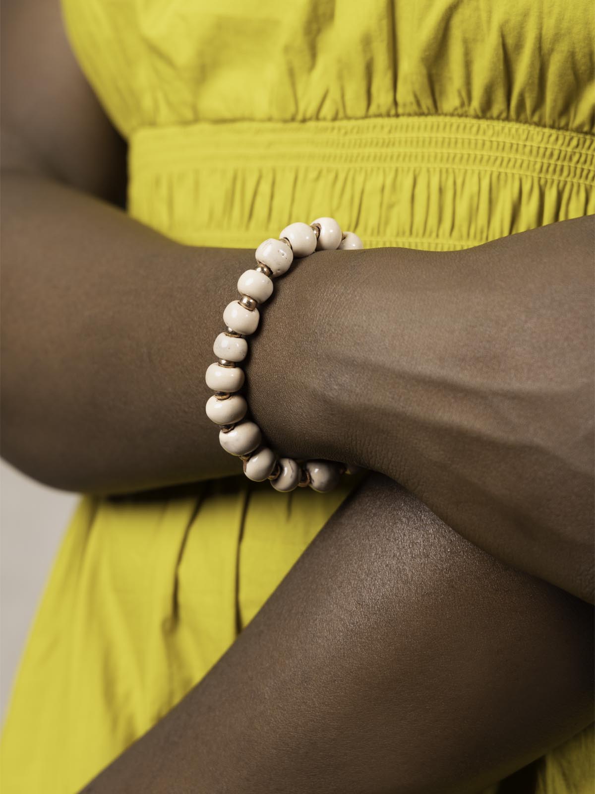 Ceramic Bracelet (pink or white)