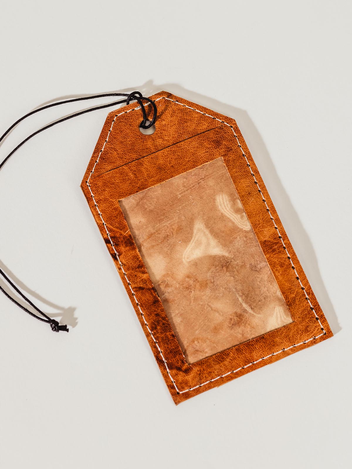 Leather Luggage Tag