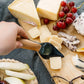 Wood and Horn Cheese Knives