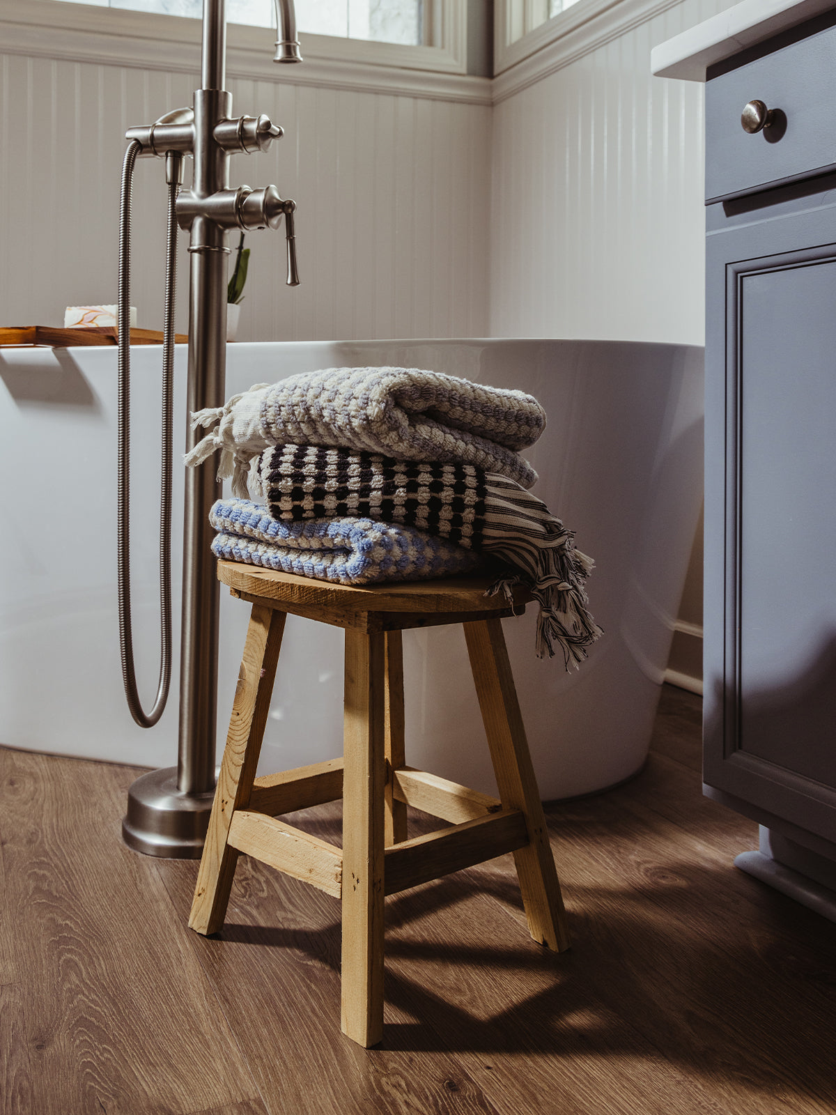 Turkish Hand Towel with Tassels