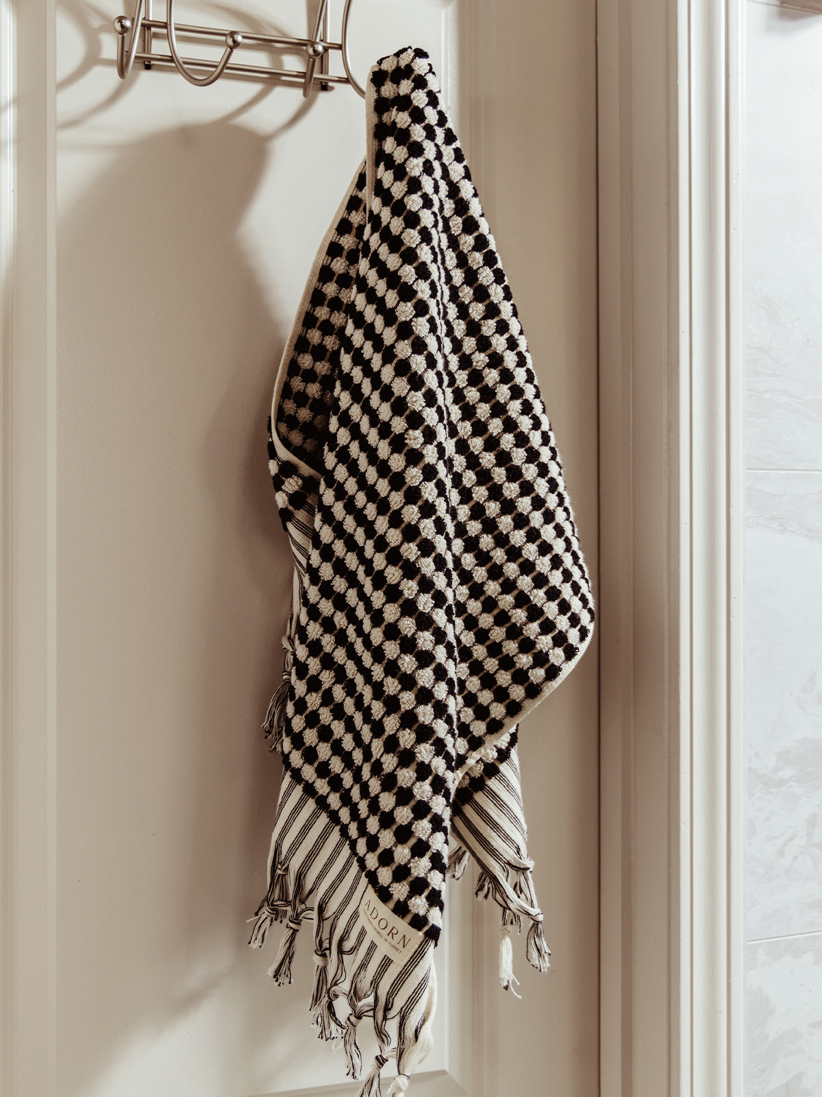 Turkish Hand Towel with Tassels