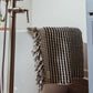 Oversized Turkish Bath Towel with Tassels