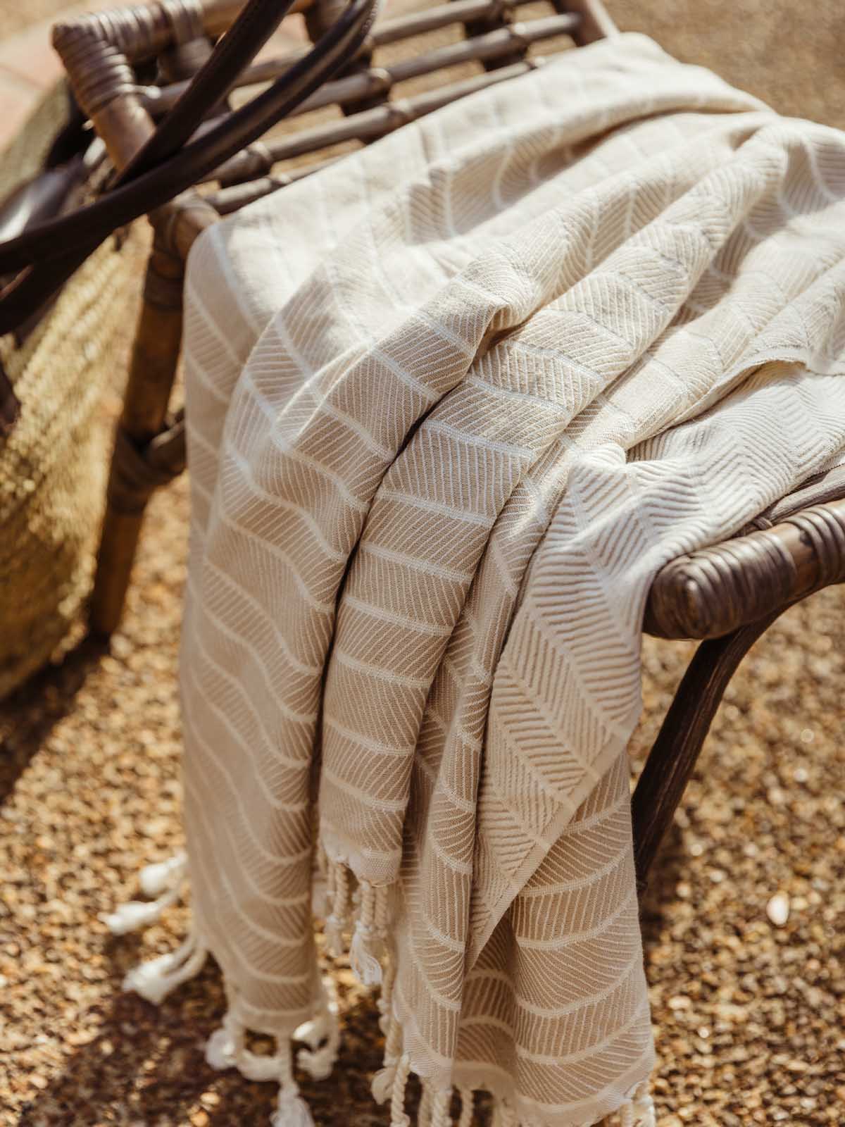 Ultra-Soft Bamboo Beach Towel