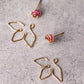 Hyacinth Pink Flower Jacket Earrings