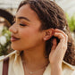 Hyacinth Pink Flower Jacket Earrings