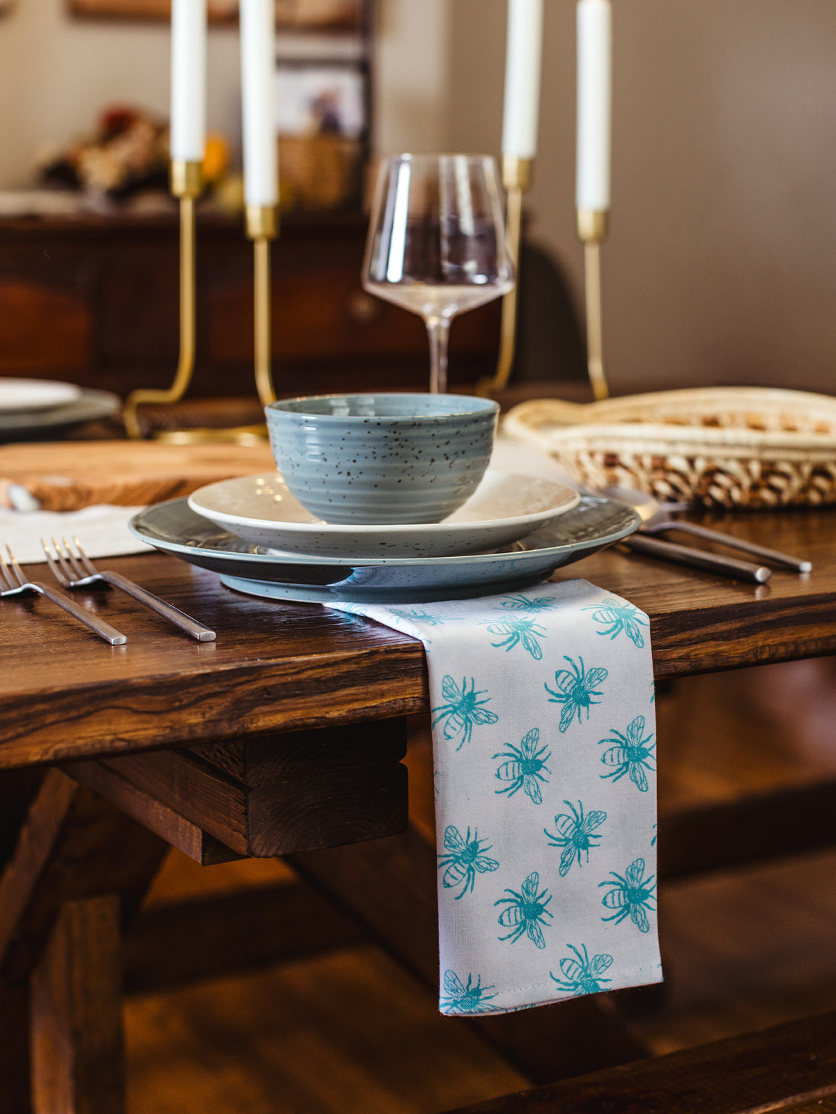 Bumble Bee Cloth Napkins