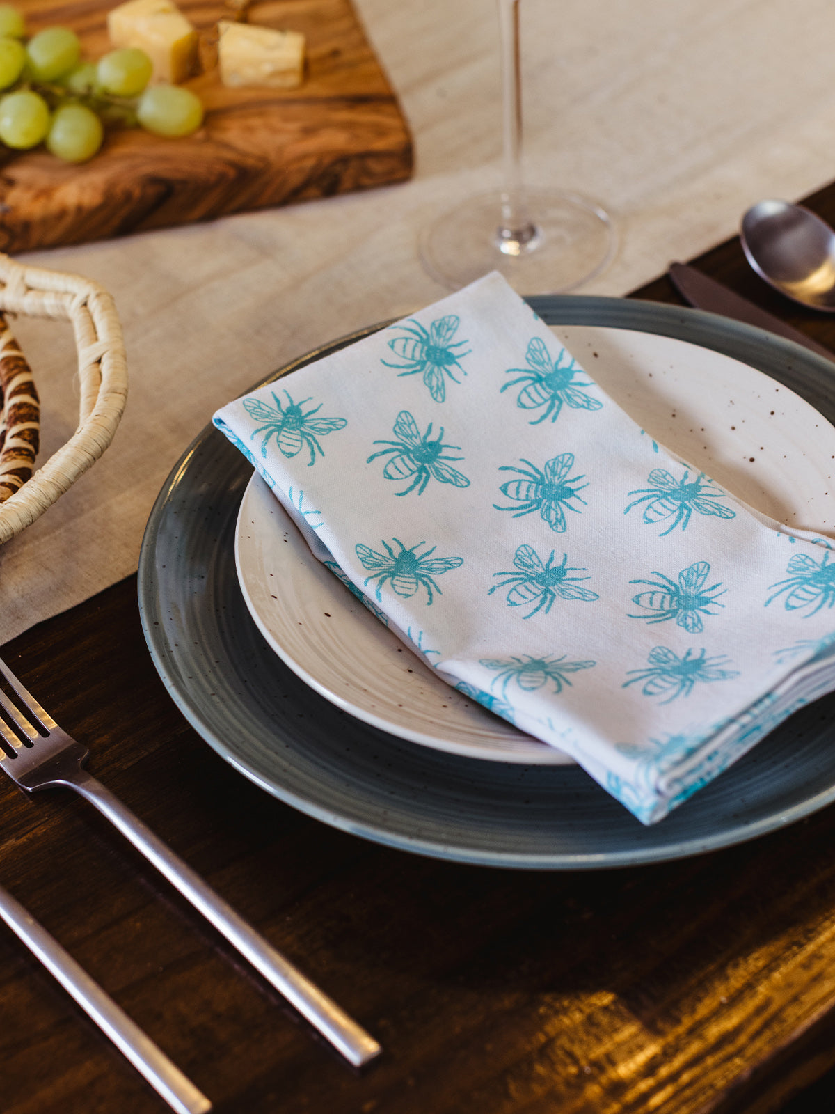 Bumble Bee Cloth Napkins
