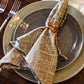 Geometric Print Cloth Napkins