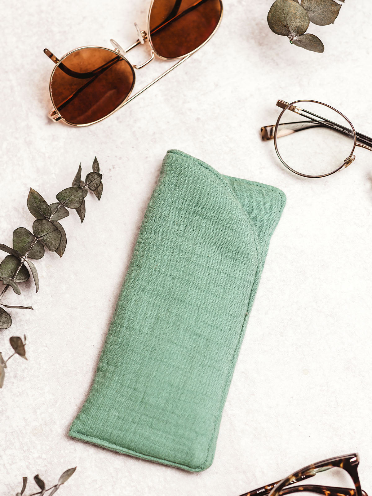 Muslin Eyeglass Case