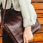 Leather Farmaan Satchel