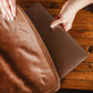 Leather Laptop Sleeve with Zipper