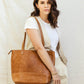 Women’s Leather Tote in Brown
