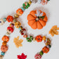 Upcycled Saree Cloth Pumpkin Garland