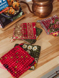 Kantha Christmas Dish Cloths (Set of 2)