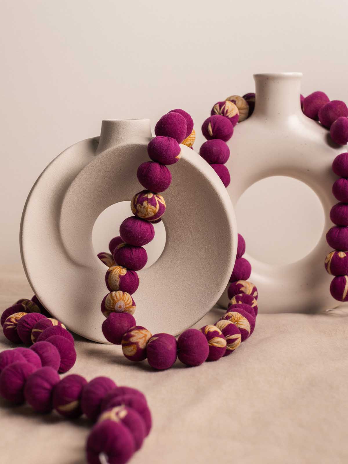 Spring Saree Bead Garland