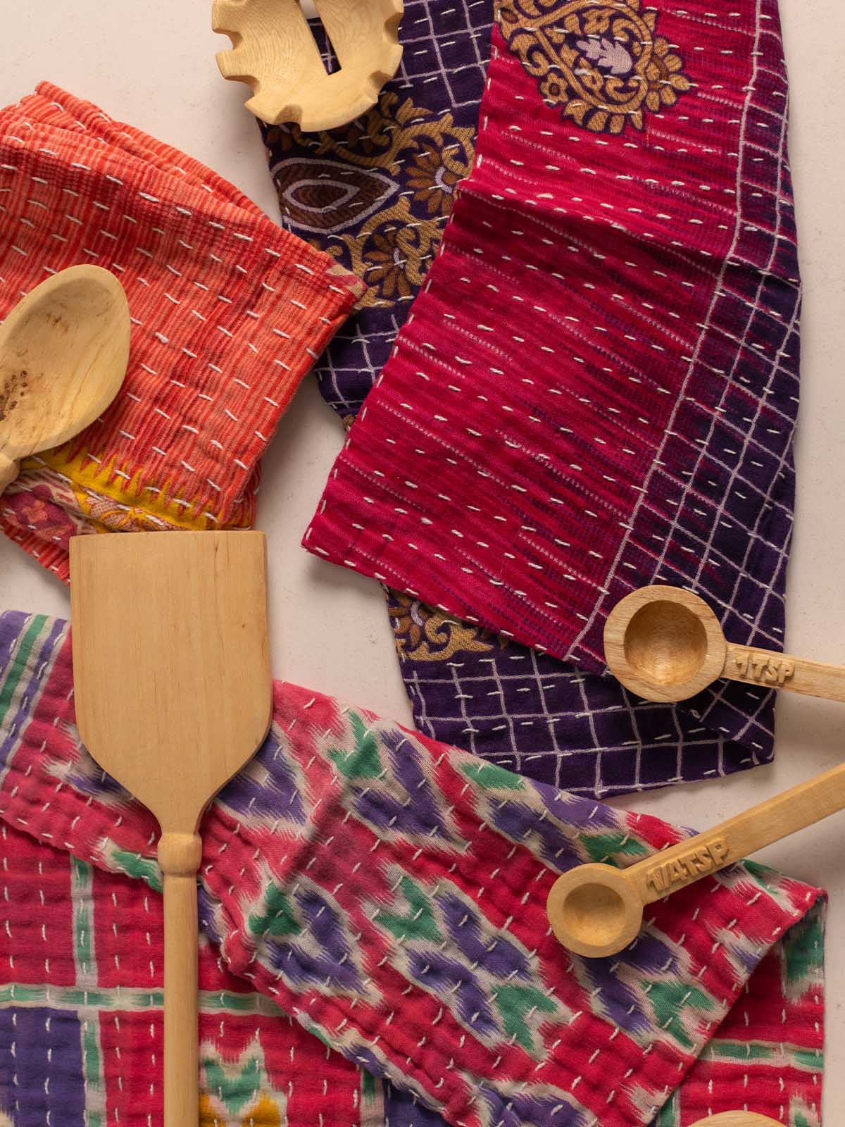 Kantha Dish Towels