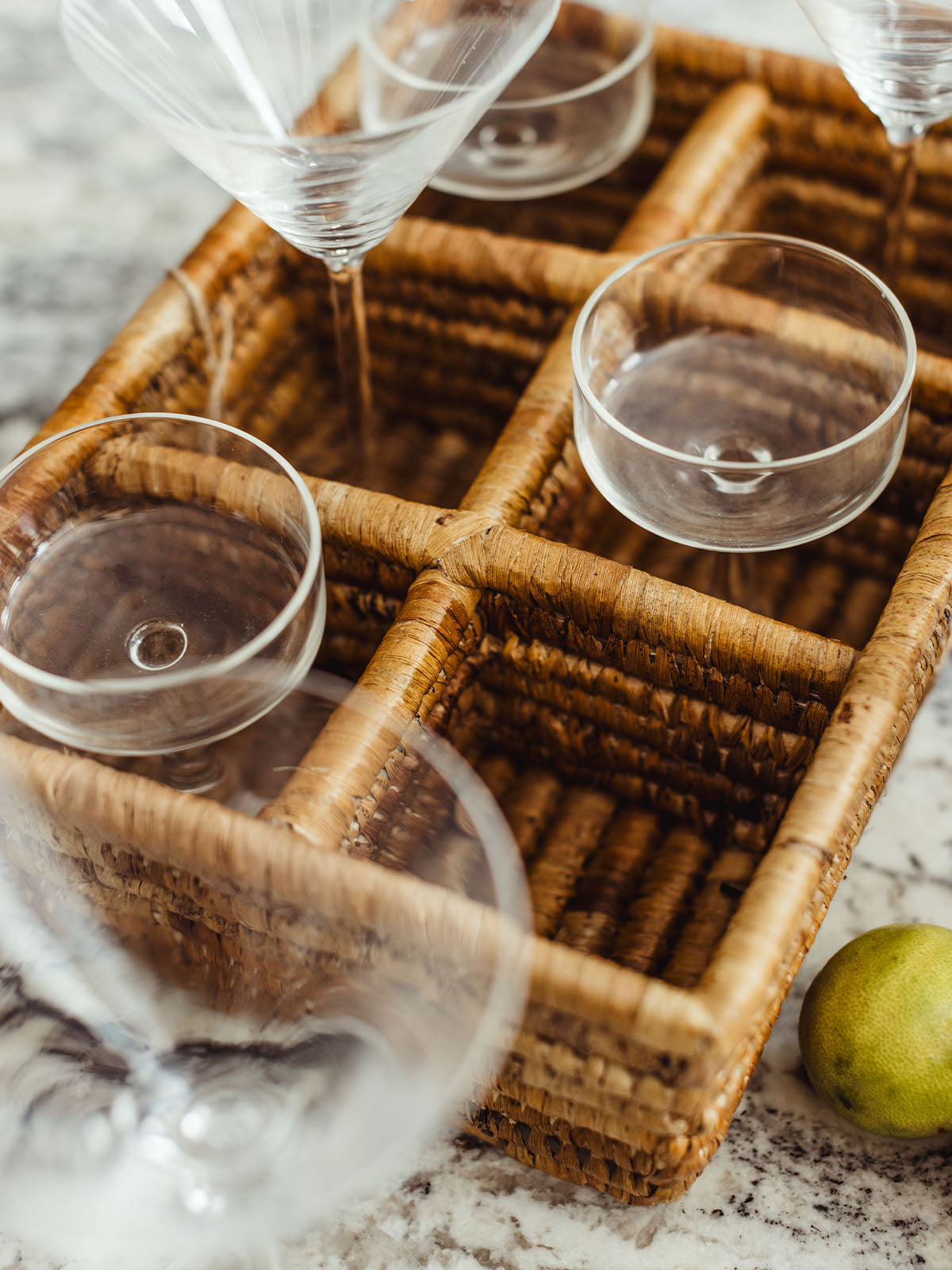 Banana Leaf Divided Serving Tray