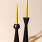 Beeswax Taper Candle Set