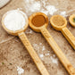Lela Long Handle Wooden Measuring Spoon Set