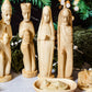 Hand-Carved Musave Wood Nativity Set