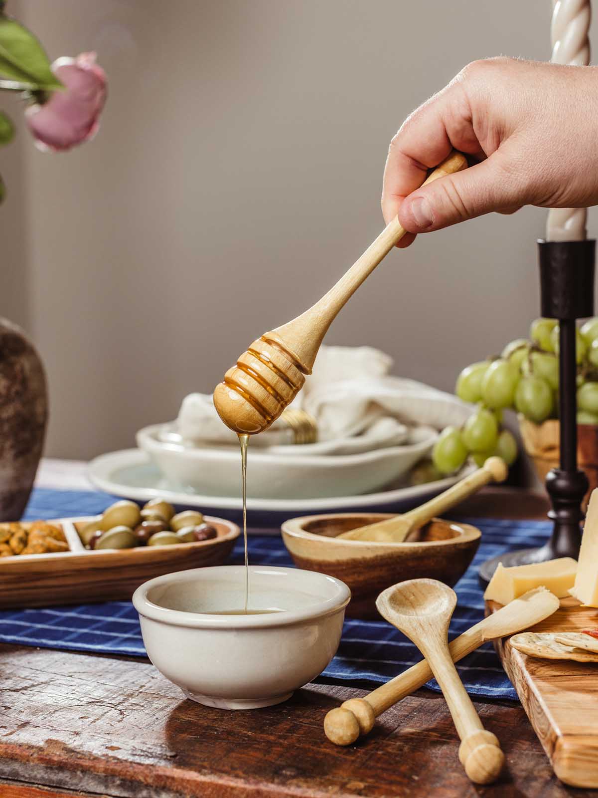 Wood Charcuterie Board Utensil Set