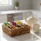 Banana Leaf Divided Serving Tray