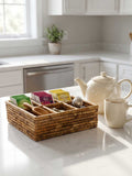Banana Leaf Divided Serving Tray