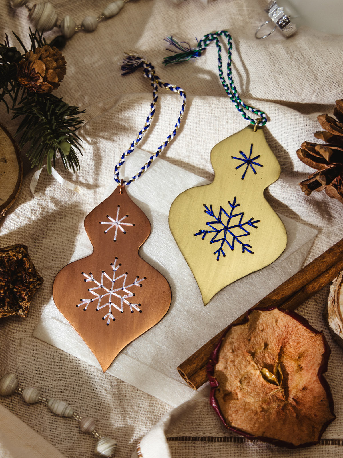 Bauble Metal Christmas Ornament