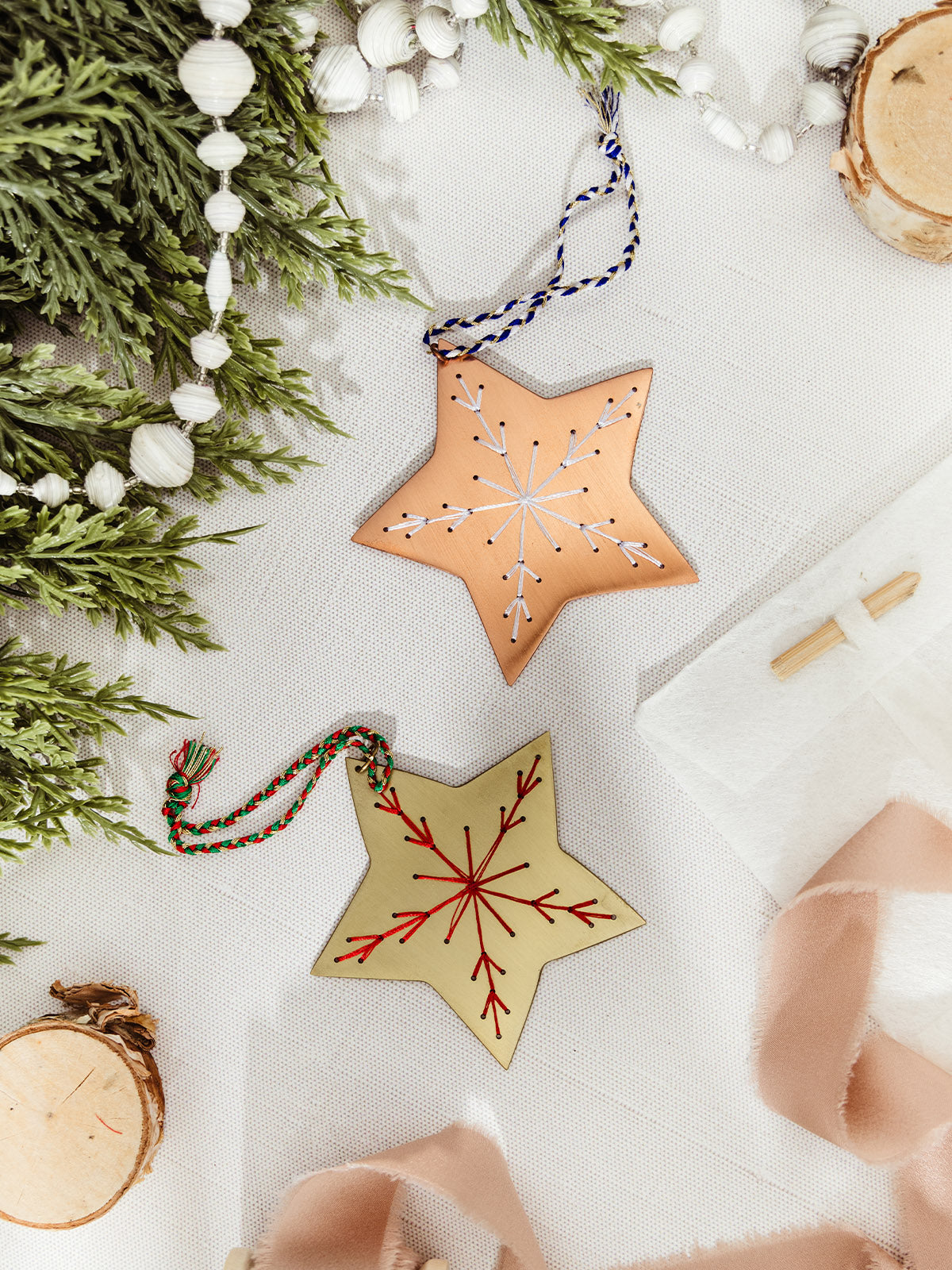 Star Metal Christmas Ornament