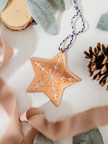Star Metal Christmas Ornament