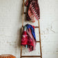Upcycled Sari Cotton Kantha Throw Blanket