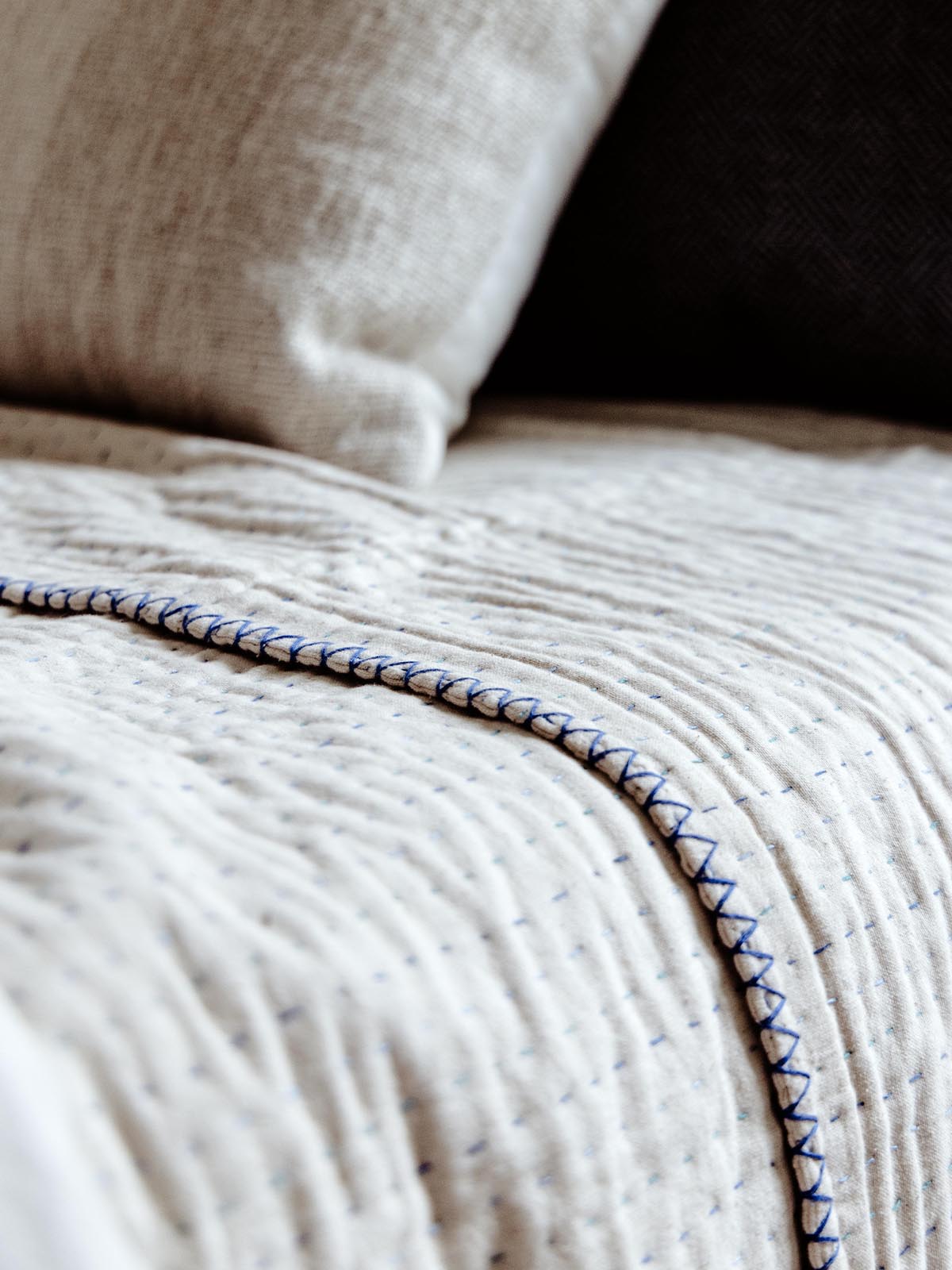 Twin Kantha Blanket
