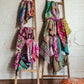 Upcycled Sari Mini Cotton Kantha Blanket