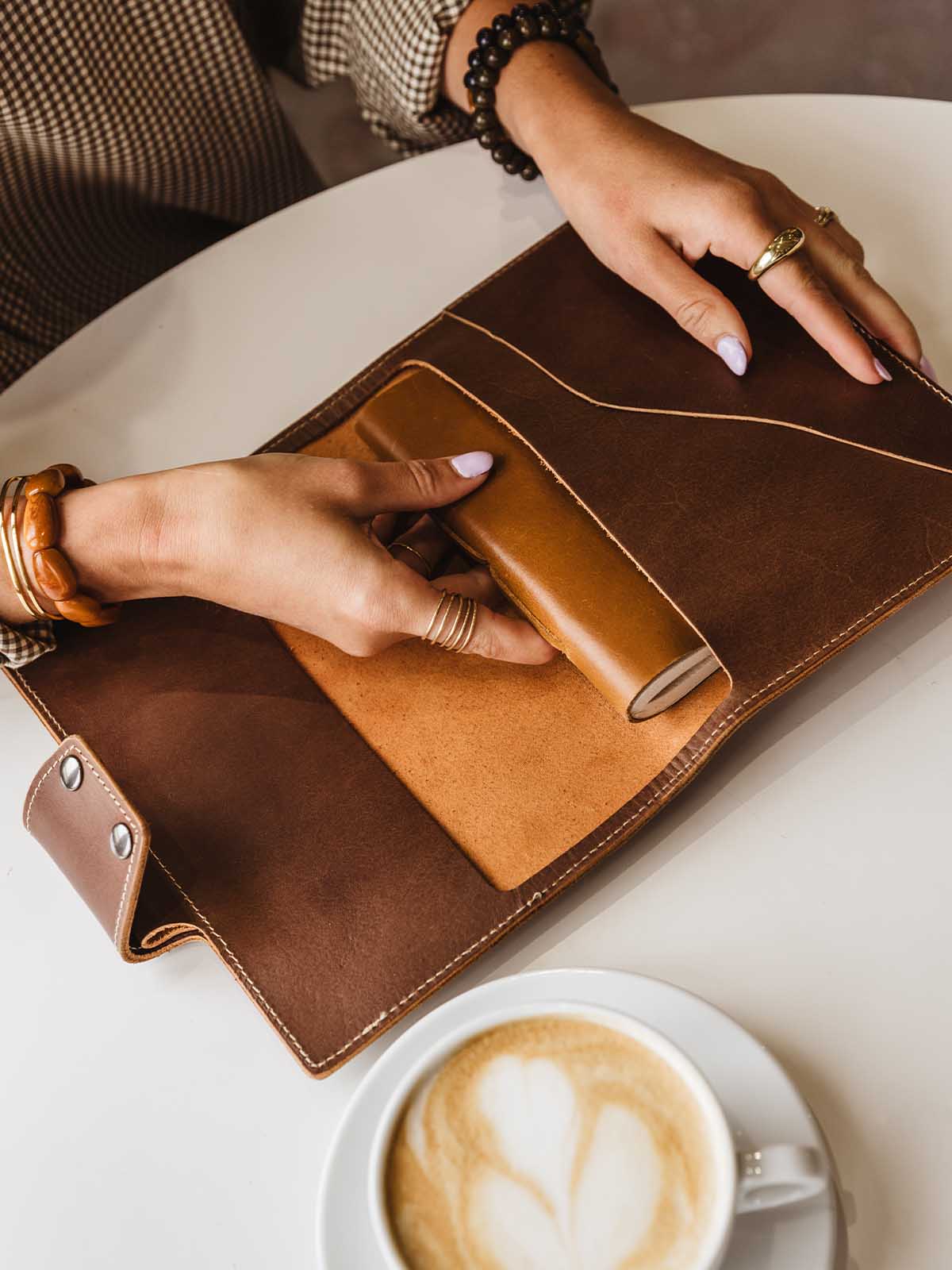 Leather Journal Cover (Refillable)