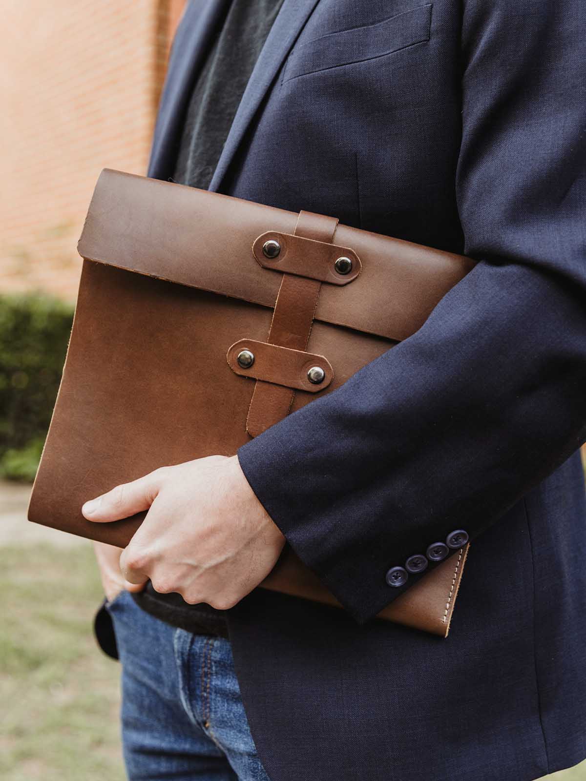 Premium Leather Portfolio (Padfolio)