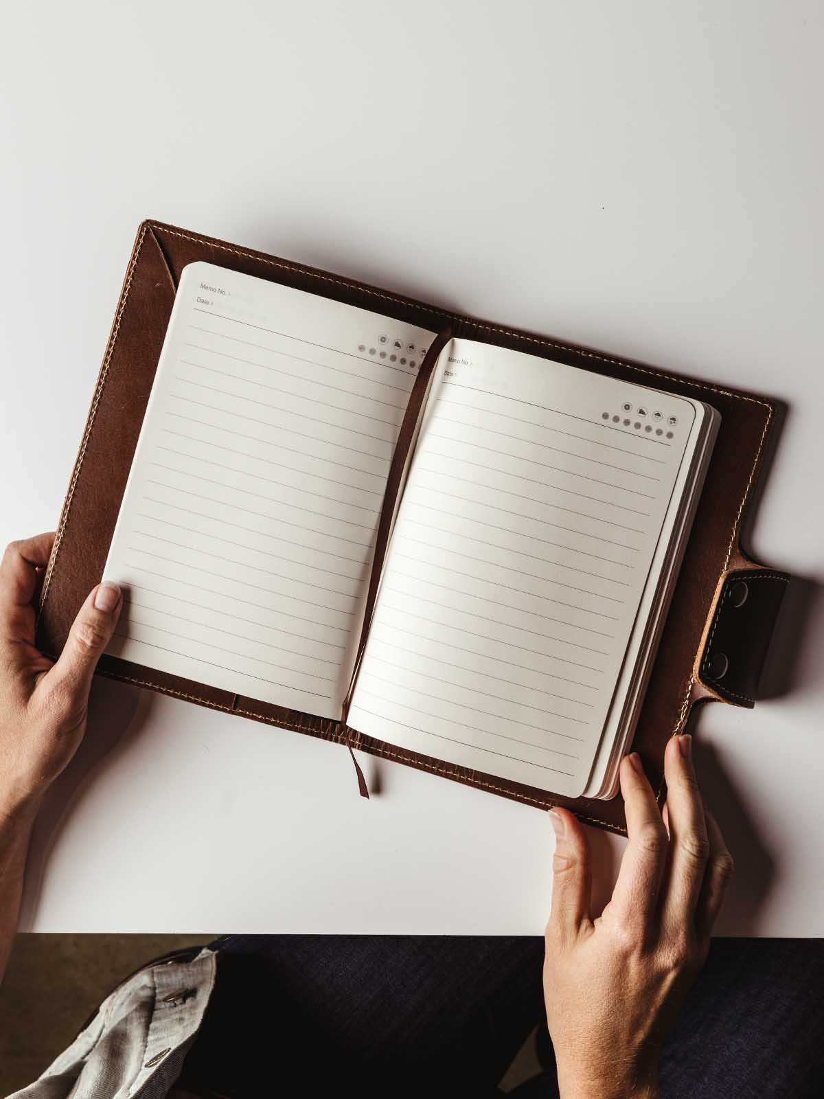 Leather Journal Cover (Refillable)