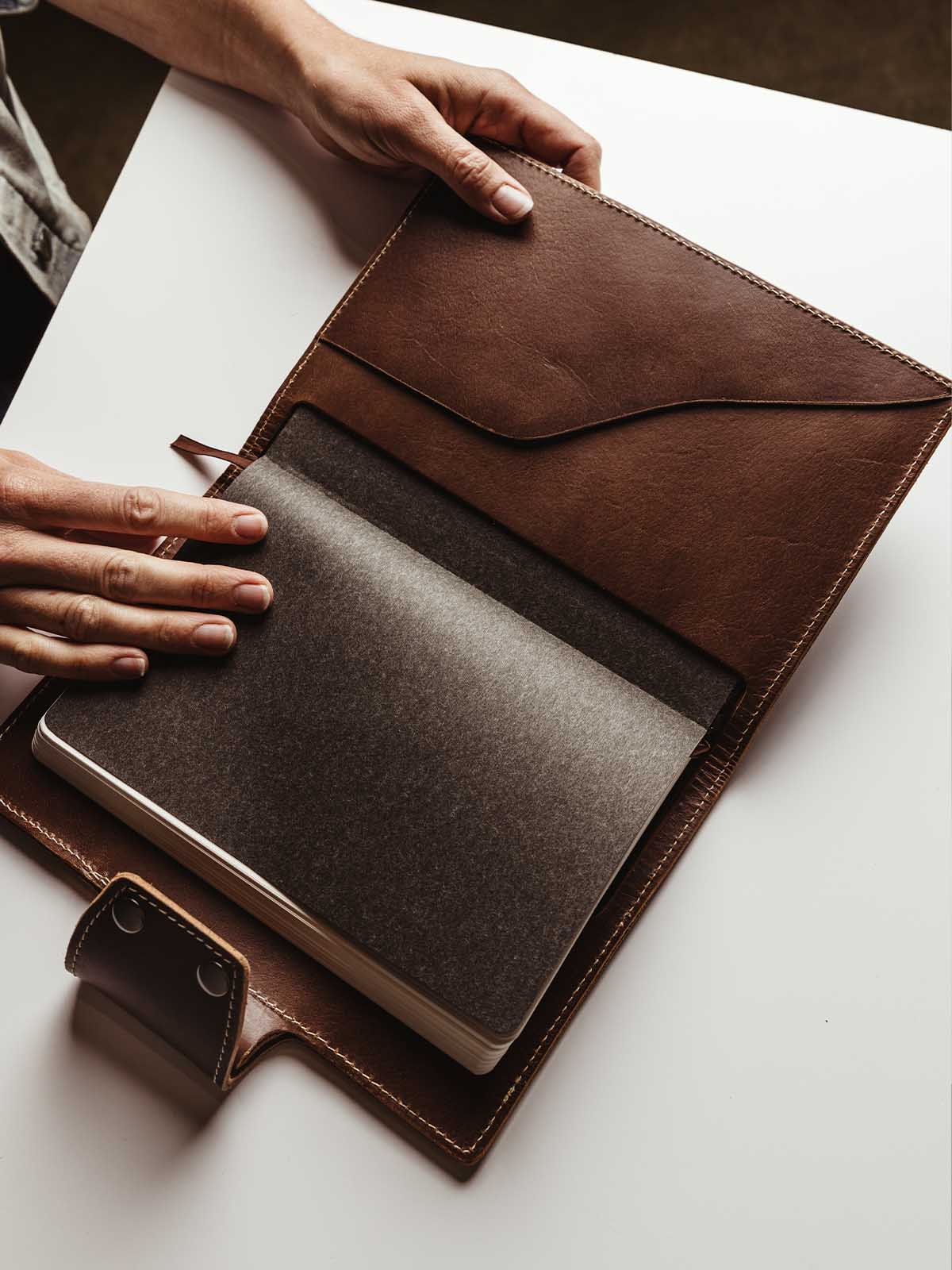 Leather Journal Cover (Refillable)