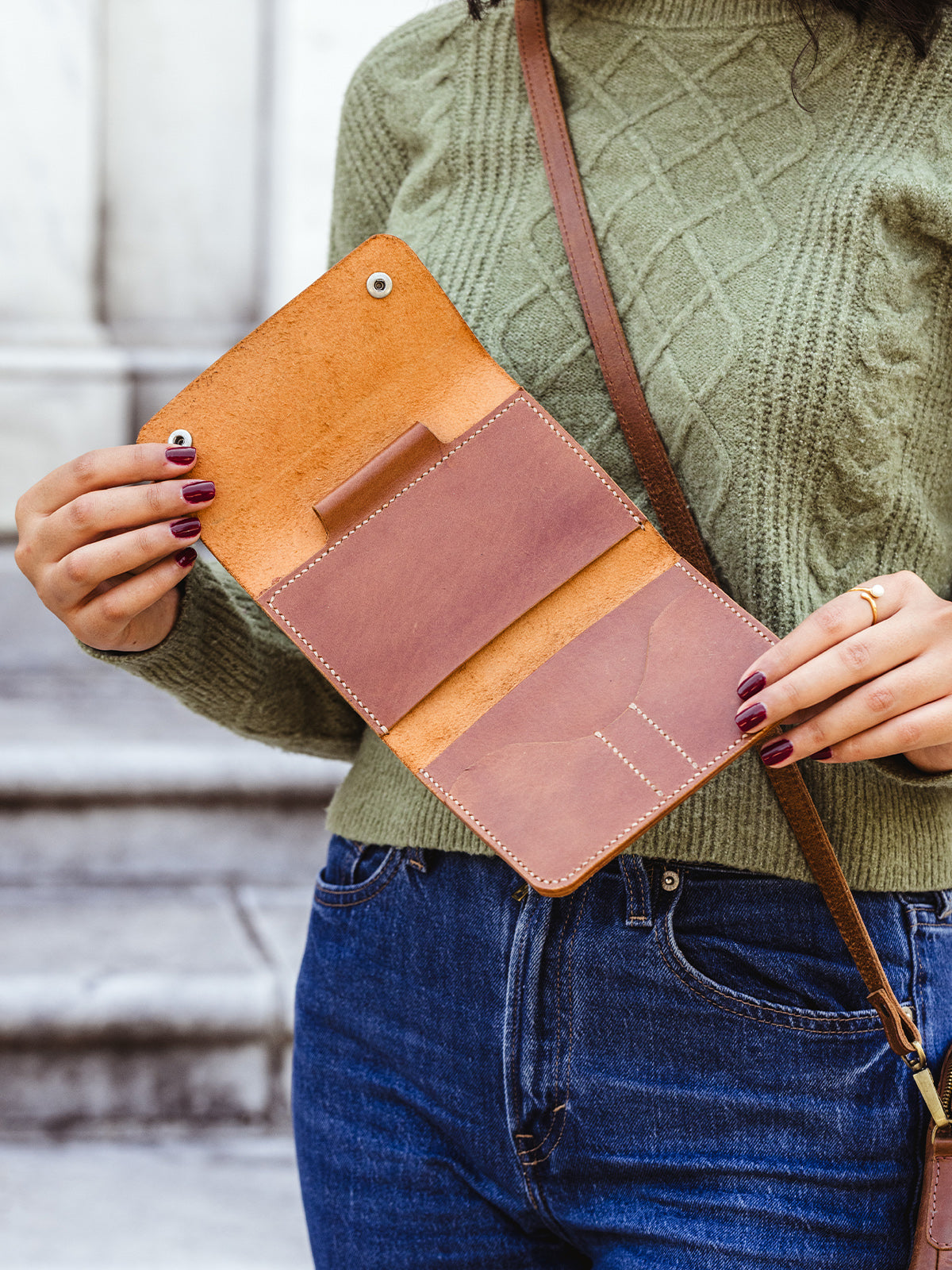 The Voyager Leather Wallet