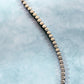 The Clarity Silver Bead Necklace