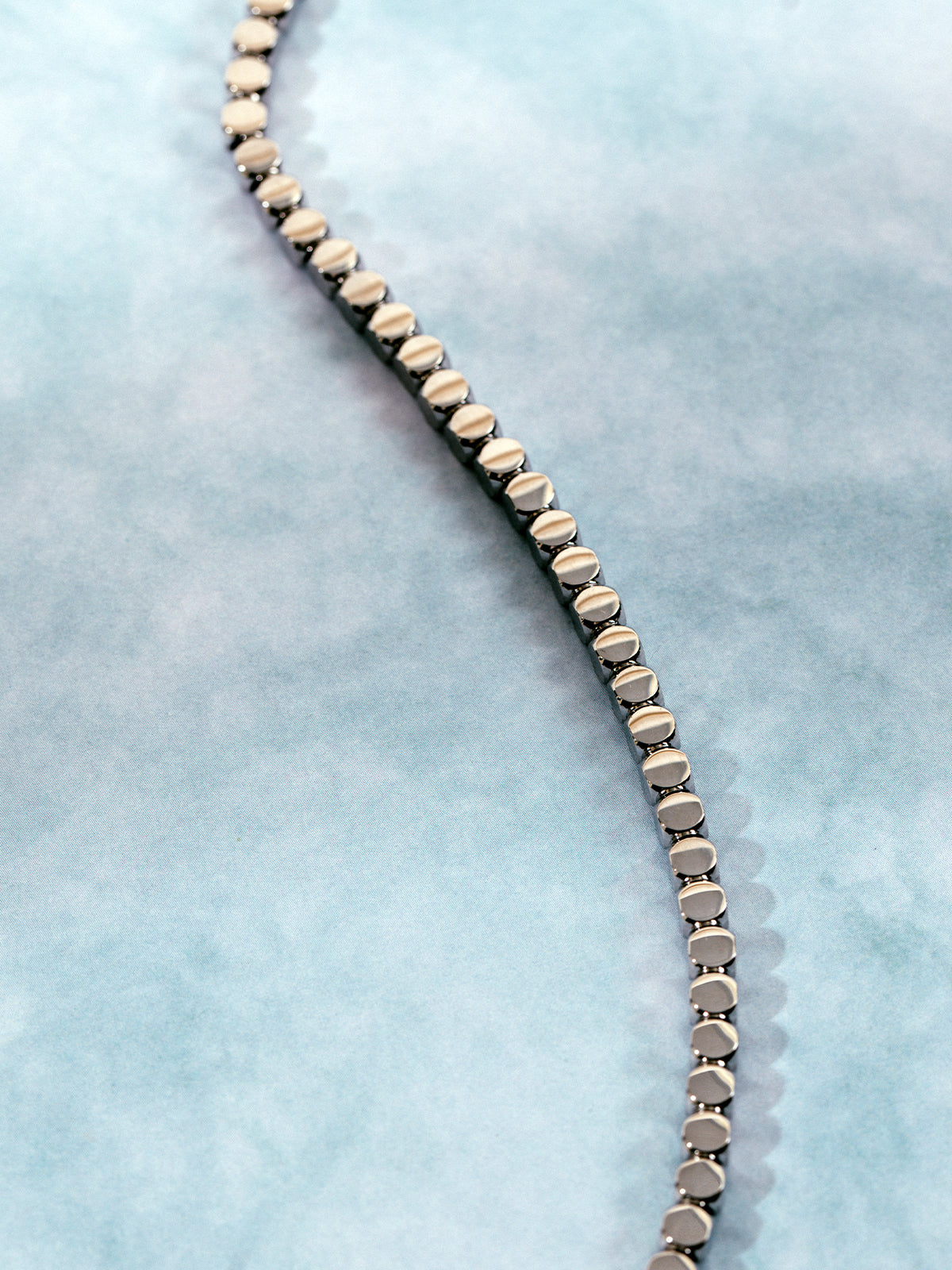 The Clarity Silver Bead Necklace