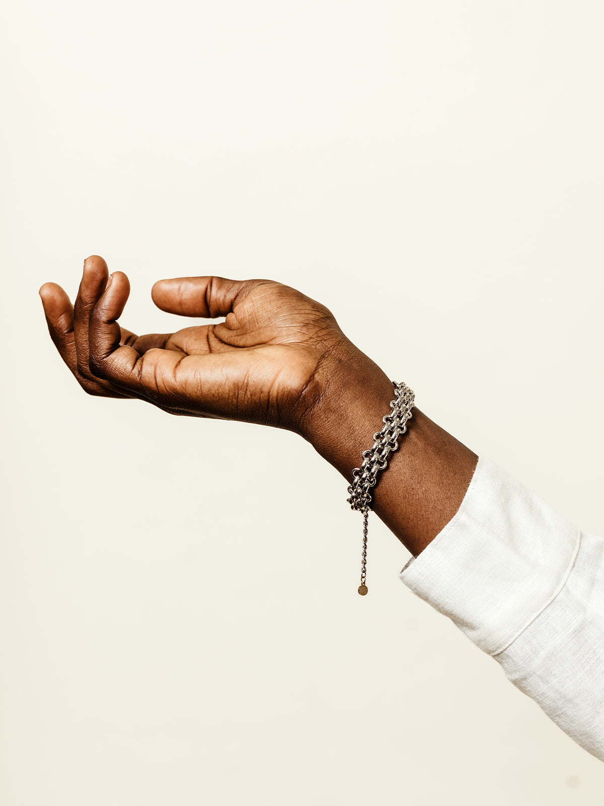 The Magen Chunky Silver Chain Bracelet