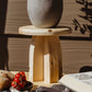 Deep Roots Small Wood Pedestal Stand