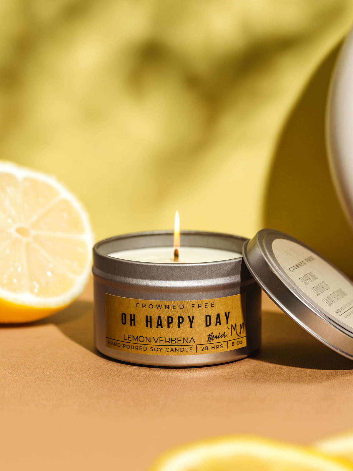 Crowned Free Handmade Soy Candles