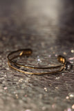 Faith Like a Mustard Seed Gold Cuff Bracelet