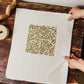 Palaash Olive Screen-Printed Wall Hanging