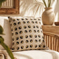 Emerge Cotton Block Printed Pillow Cover (18x18)