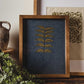 Neem Stem Embroidered Wall Hanging