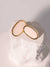 Enamel Oval Stud Earrings
