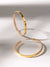 Color Pop Gold Hoop Earrings