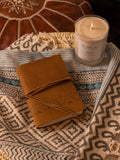 Brown Leather Triangle Journal